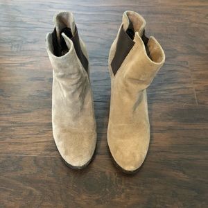 Vince Camuto suede booties